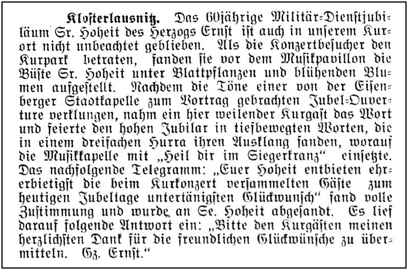 1905-08-20 Kl Jubilaeum Herzog Ernst